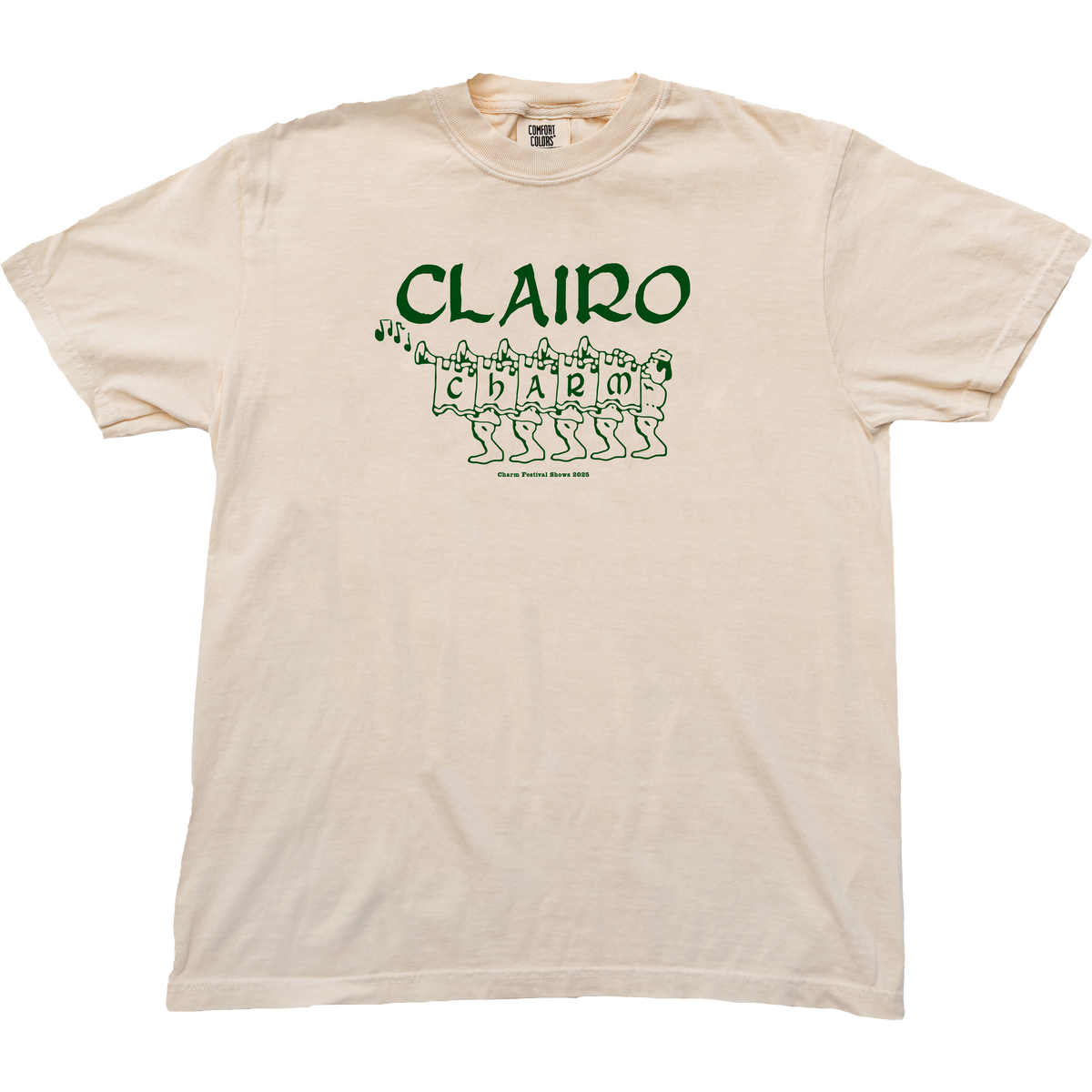 Charm Trumpet Fest Tee (Ivory) – Clairo