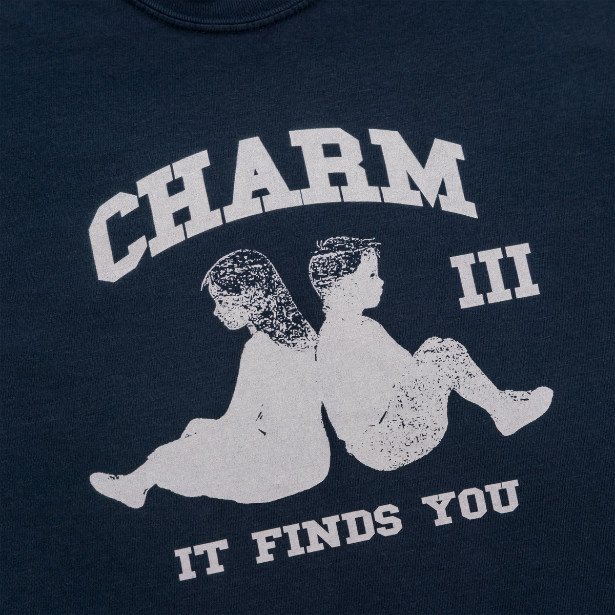 Charm Finds You Tee (Navy) – Clairo Charm Finds You Tee (Navy) – Clairo