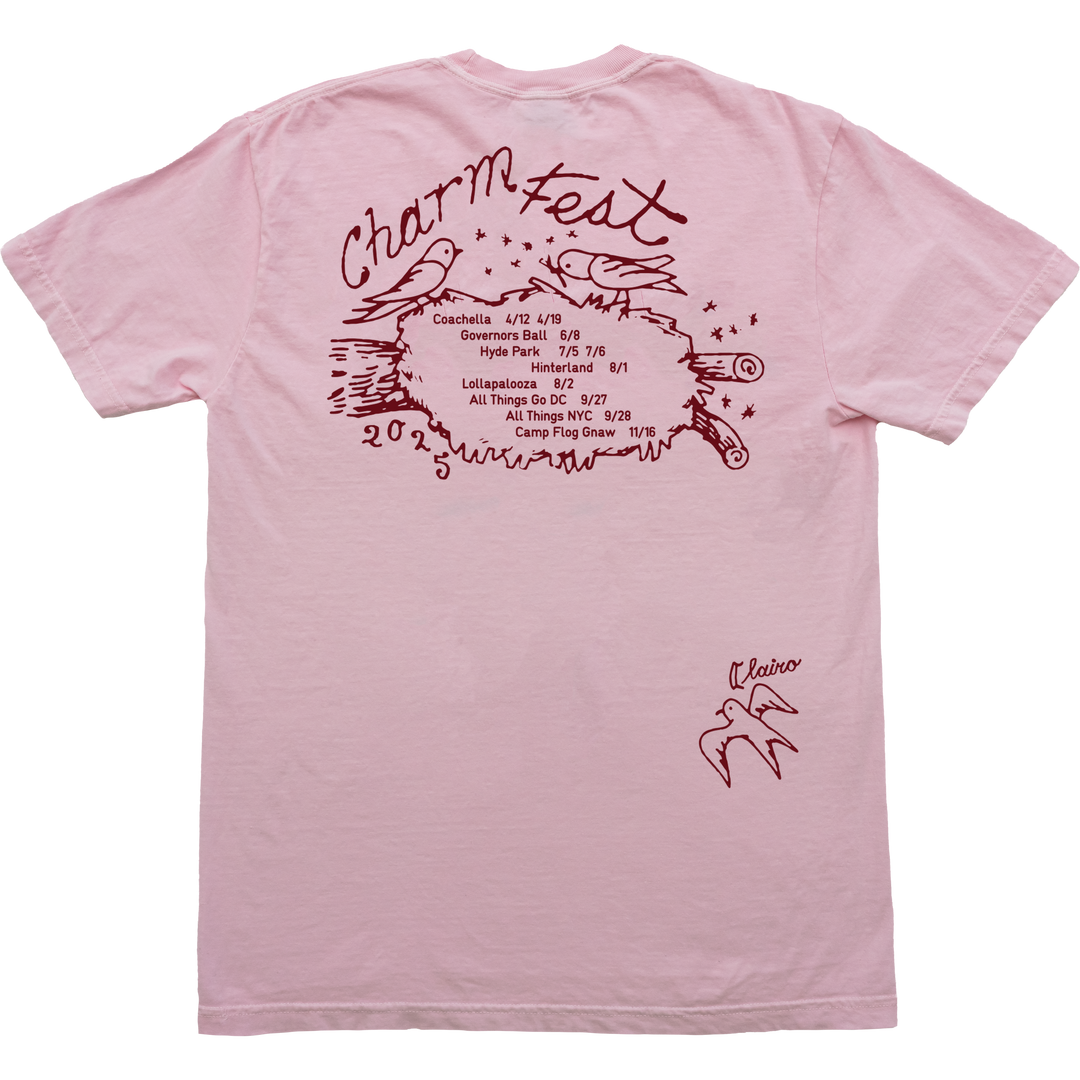 ミュージシャン Clairo Charm Spell Tee (Espresso) Clairo / Charm Spell Tee (Espresso) Merch – Clairo