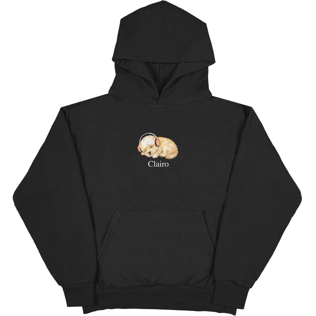 Clairo Dog Hoodie II (Black)