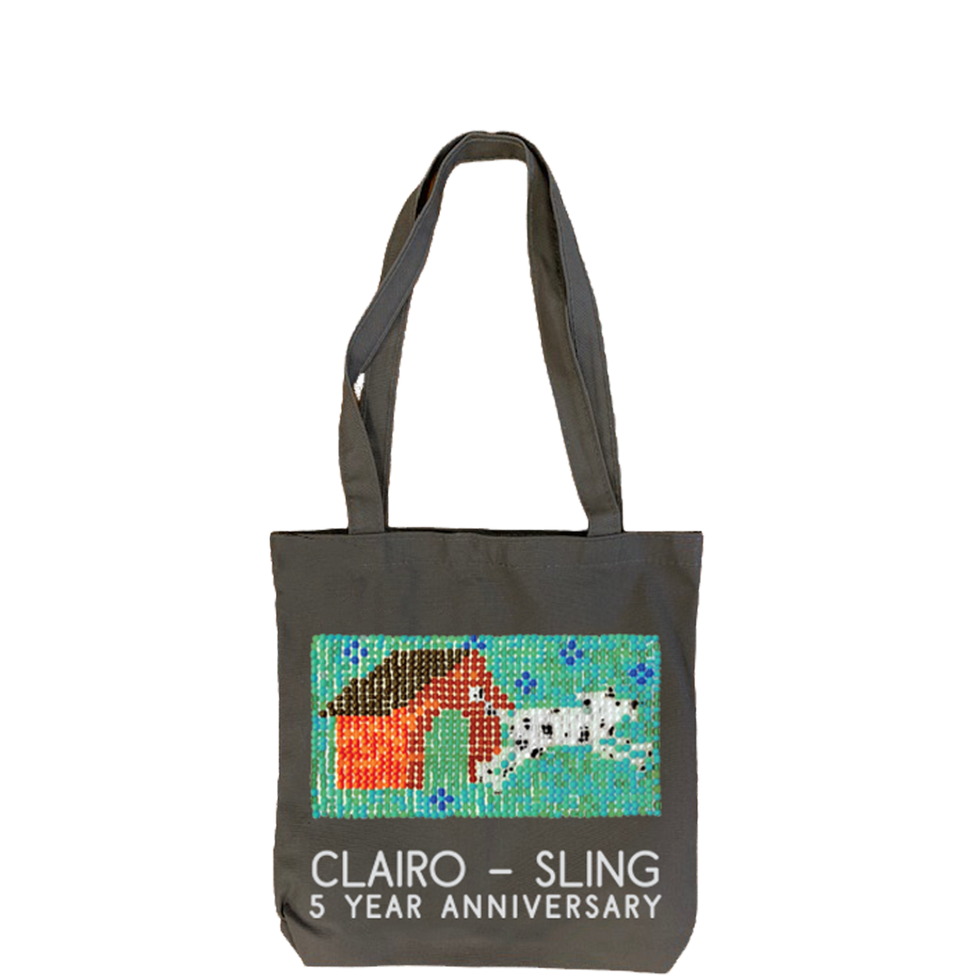 Clairo トートバッグ&キャップ Sling Anniversary Tote (Gray) – Clairo