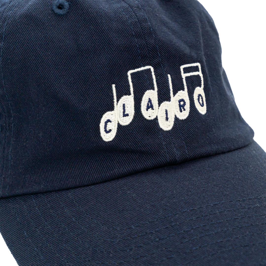 Clairo Note Dad Hat (Navy)