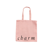 Charm Tour Tote Bag (Light Pink)