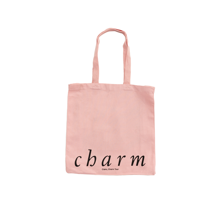 Charm Tour Tote Bag (Light Pink)