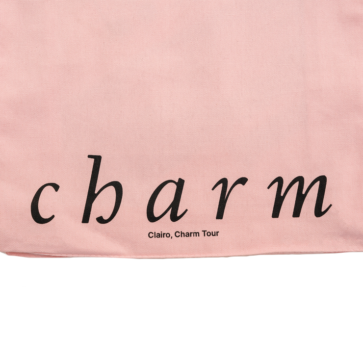 Charm Tour Tote Bag (Light Pink)