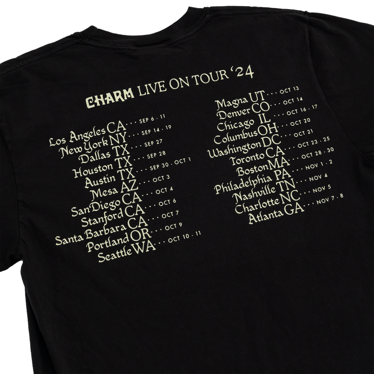 I Got Charmed Tour Tee (Black)