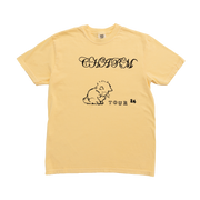 Charm Cat Tour Tee (Yellow)