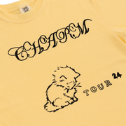 Charm Cat Tour Tee (Yellow)