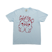 Clairo Bunnies Tee (Light Blue)