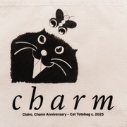 Charm Butterfly Tote (Natural)