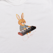 Charm Rabbit Tee (White)